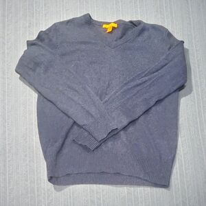 5/40 Joe Fresh Men's Navy V-Neck Sweater